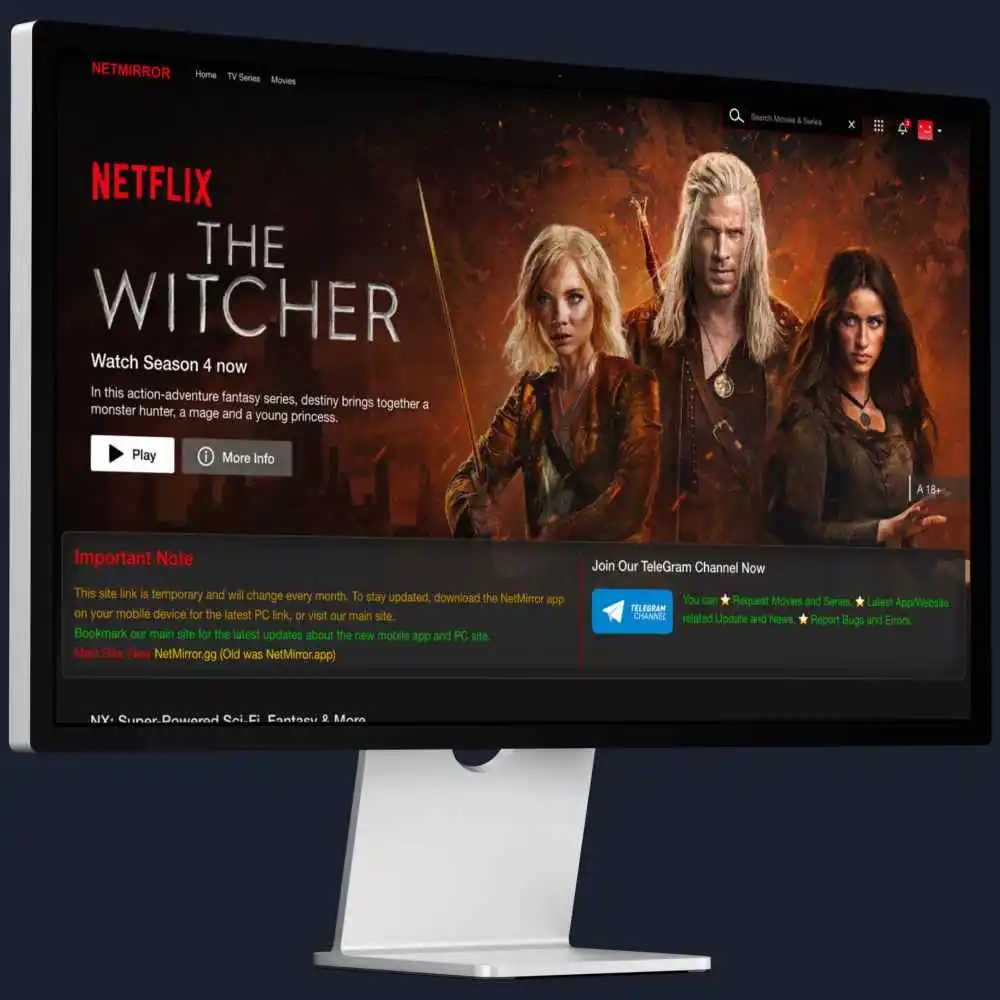 NetMirror TV Cover