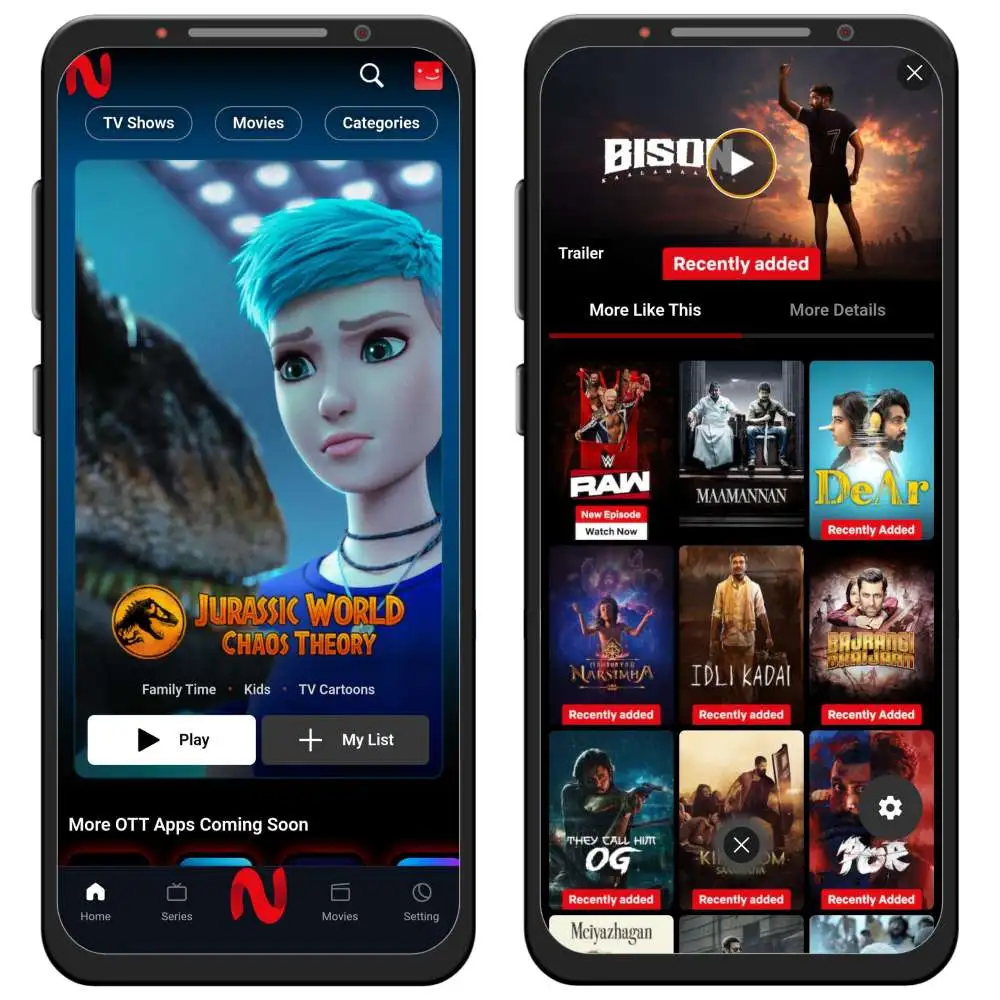 How to Use NetMirror to Watch K-Drama? 3 Launch the NetMirror App